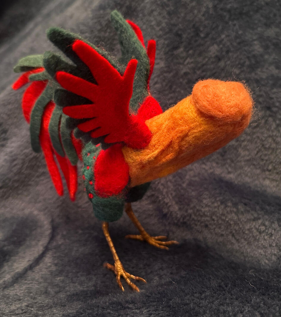 Needle Felt "Fascinus"